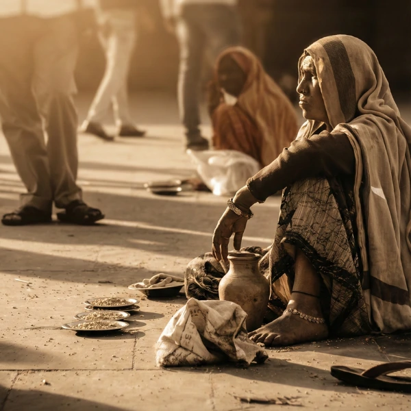 Hands symbolizing social impact and dignified livelihoods