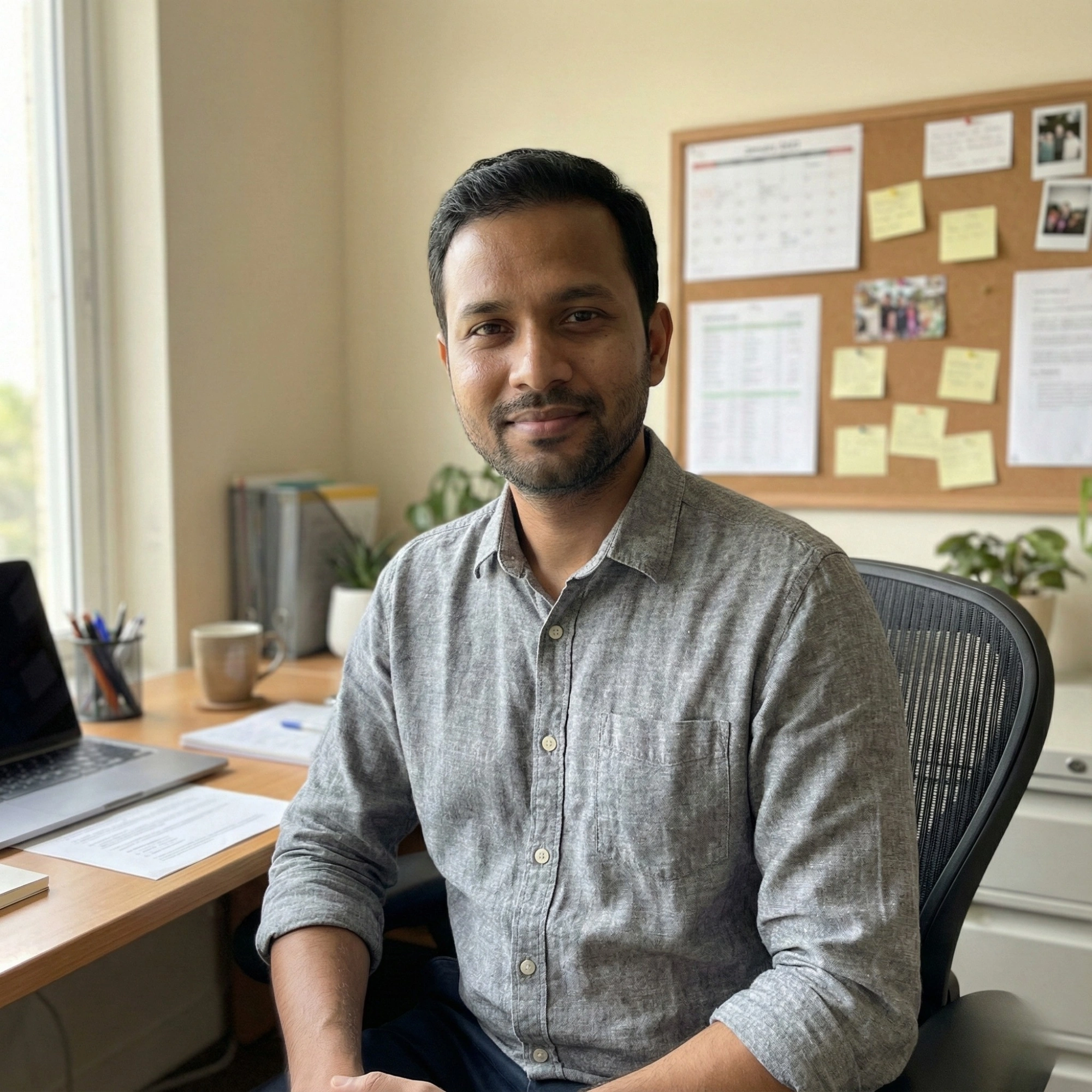 Rajesh Kumar portrait, Delhi — Rasvra devotee