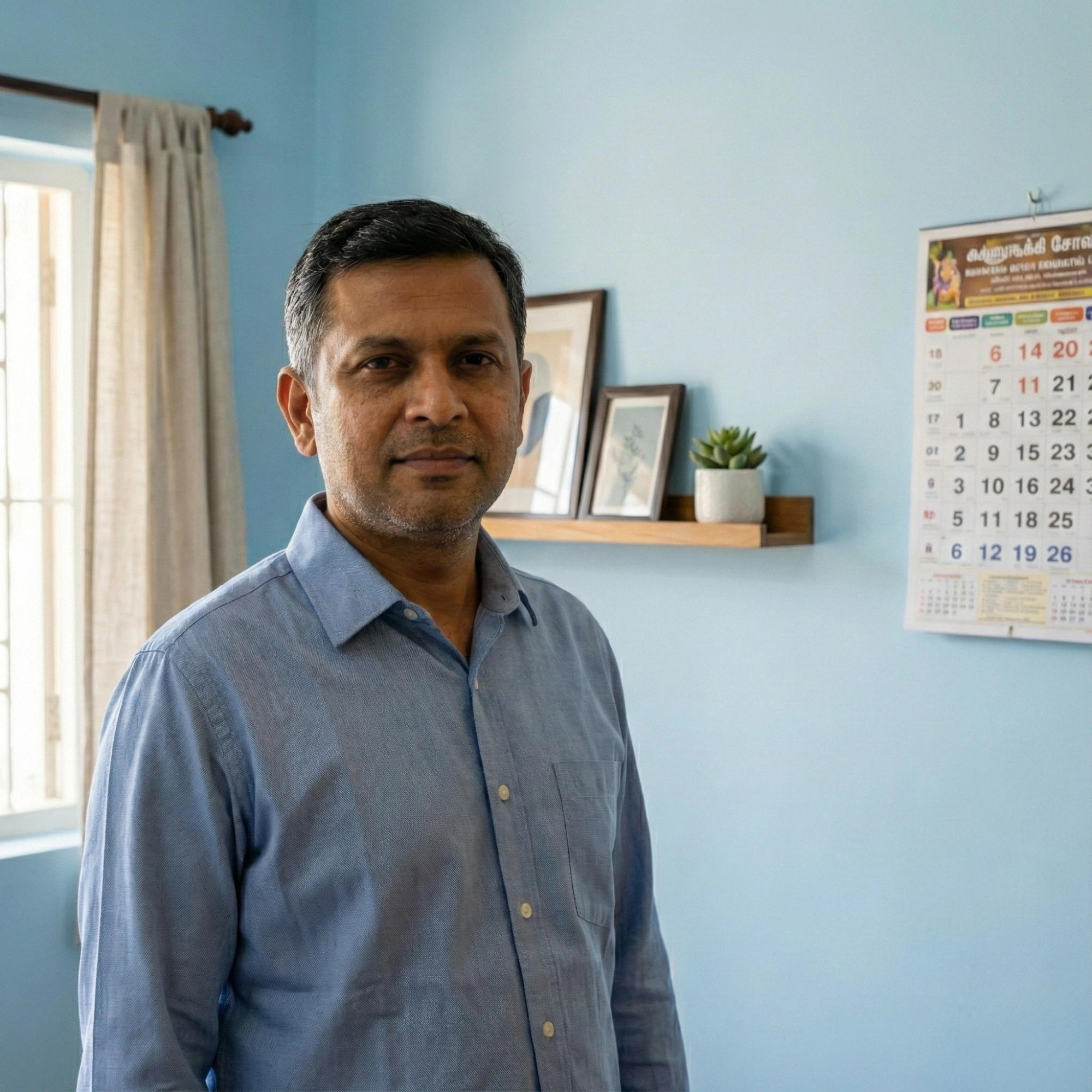 Devo Datt portrait, Kolkata — Rasvra devotee